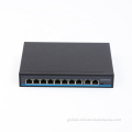 PoE Injector Power over Ethernet 8Port CCTV PoE Switches 48v Manufactory